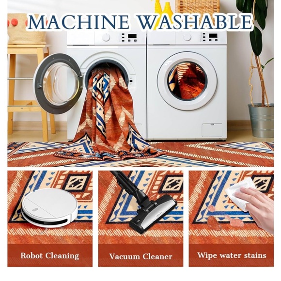 NWT Aztec style runner rug - Picture 5 of 5